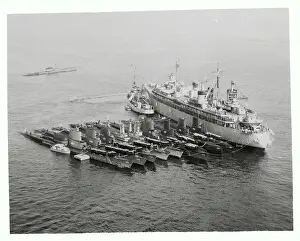 Submarines During Change of Command Ceremony