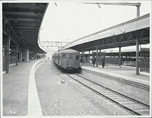 Sydney Prints: Subway Train at Station