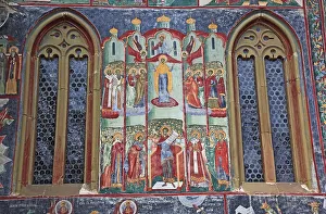 Area Collection: The Sucevita Monastery, Manastirea Sucevita, is located in Suceava County