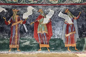 Abbey Prints: The Sucevita Monastery, Manastirea Sucevita