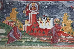 Abbey Prints: The Sucevita Monastery, Manastirea Sucevita
