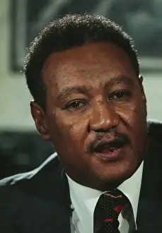 Sudanese President Jaafar Nimeiry