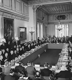 Chandelier Prints: Suez Conference