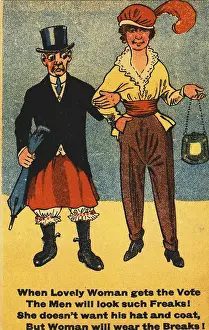 Suffrage Cross-Dressing