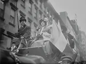 Suffragette Advertise Parade