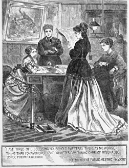 Suffragette Depiction from Harper's Bazaar