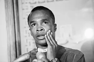 Bethesda Prints: Sugar Ray Leonard Speaking at Press Conference