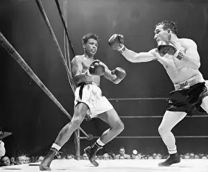 Sugar Ray Robinson and Gene Fullmer