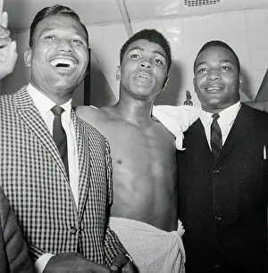 Towel Prints: Sugar Ray Robinson, Muhammad Ali, and Jim Brown