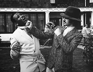 Sugar Ray Robinson and Ringo Starr