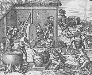 Images Dated 2nd July 2010: Sugar Refining In The 16th Century