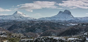 Terry Roberts Landscape Photography Collection: Suilven and Canisp