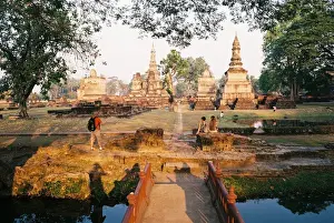 Camera Film Prints: Sukhothai Historical Park, Thailand, UNESCO World Heritage Site