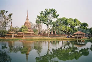 Images Dated 18th March 2017: Sukhothai Historical Park, Thailand, UNESCO World Heritage Site