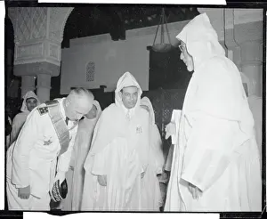 Sultan and French Resident