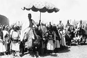 Prosperity Prints: Sultan W/Attendants, On Horseback