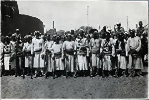 Sharpshooter Prints: Sultan'S Sharpshooters Stand W/Guns