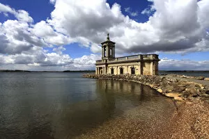 Images Dated 23rd October 2013: Summer day, Normanton church, Rutland Water