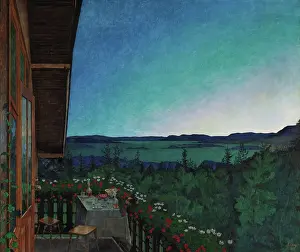 Woods Prints: Summer Night