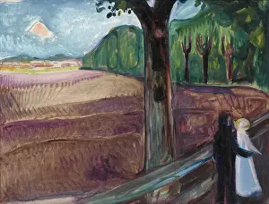 Balcony Prints: Summer Night (Sommernatt), 1917