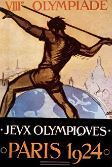 Sports Posters Prints: Summer Olympic Games Paris 1924