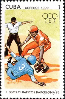 Arc0013891 Prints: Summer Olympics Commemorative Stamp