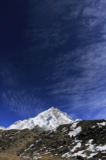 Khumbu Gallery: Summit of Nuptse mountain (7864 M)
