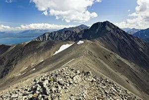 Habitat Collection: Summit ridge of Kings Throne Mountain, Kluane National Park, Yukon, Canada