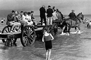 Cart Prints: Sun And Sea And Cart
