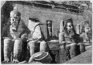 United Nations Educational Prints: Sun Temple of Abu Simbel