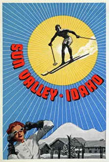 20th Century Style Prints: Sun Valley