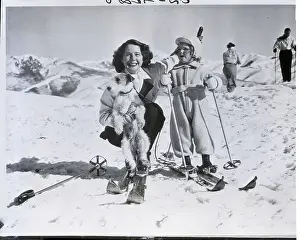 Sun Valley Girl Skiing