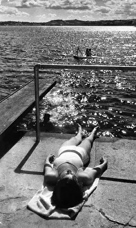 Sunbather By Sea