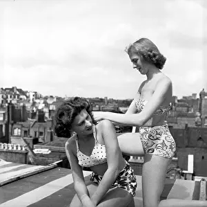 Sunbathers