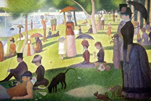 Couples Prints: Sunday Afternoon on the Island of La Grand Jatte