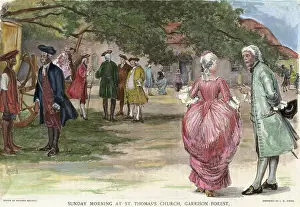 Tricorne Prints: Sunday Morning at St. Thomas's Church