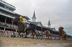 Sunday Silence Winning Kentucky Derby