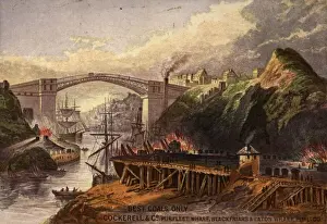 Landscape Vessel Sailing Prints: Sunderland Docks