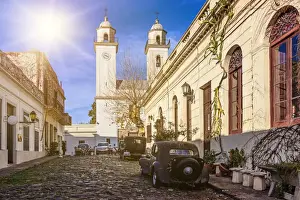 Cobblestone Prints: A sunny day in Colonia del Sacramento, Uruguay