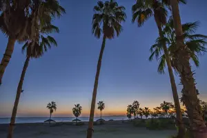 Sunrise on beach, Loreto, Baja California Sur, Mexico
