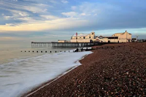 Dave Porter's UK, European and World Landscapes Gallery: Sunrise over Bognor Regis Pier