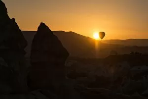 Images Dated 20th May 2013: Sunrise in Cappadocia