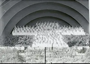 Sunrise Chorus Seated in Cross Formation