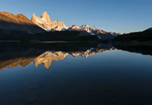Sunrise over the Fitz Roy Mountain Range Argentina
