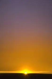 Altiplano Prints: Sunrise above grassland, Patagonia, Argentina