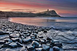 Images Dated 2nd October 2014: Sunrise at Kimmeridge Bay