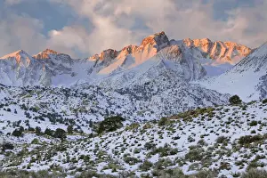 Sunrise on Mt. Humphreys, Sierra Nevada Mountains, California, USA