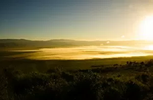 Haze Gallery: Sunrise at Ngorongoro Crater