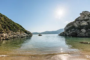 Images Dated 23rd September 2015: Sunrise at Porto Timoni beach, Corfu Island, Ionian Islands, Greece