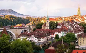 Sunrise, Skyline, Bern, Switzerland